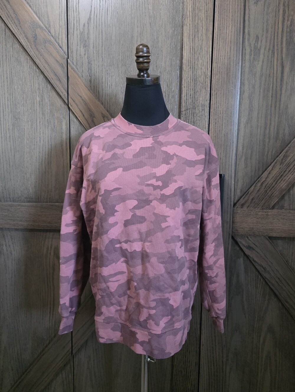 Lululemon Oversized Camo Sweatshirt - Picture 1 of 3